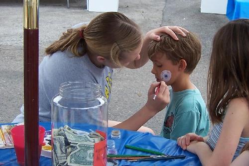 face painting